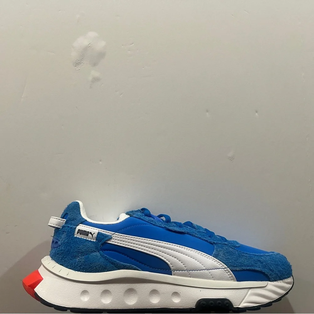 Puma, Wild Rider Vintage, 381595 01, Blue & White - Picture 11 of 16